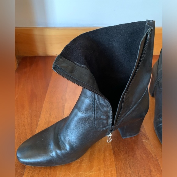 L’Intervalle black leather boots - 41 - Picture 4 of 10